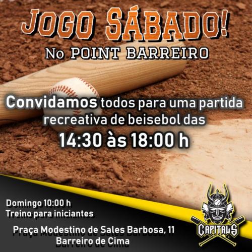 Jogo Beisebol Point Barreiro