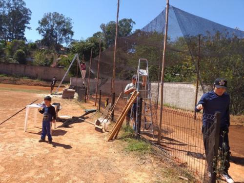 Construção do Batting Cage