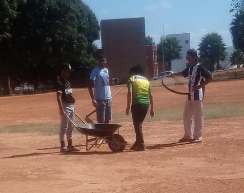 Construção do Batting Cage