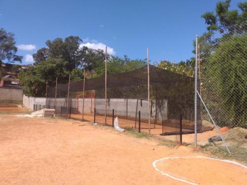 Construção do Batting Cage