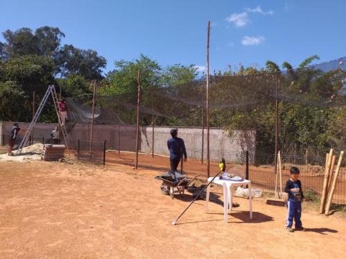 Construção do Batting Cage