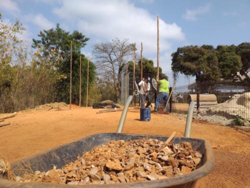 Construção do Batting Cage