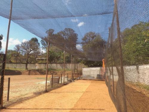 Construção do Batting Cage