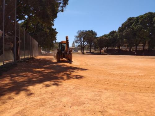 Construção do Batting Cage