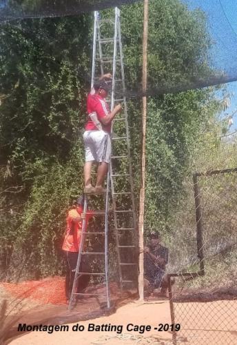 Construção do Batting Cage