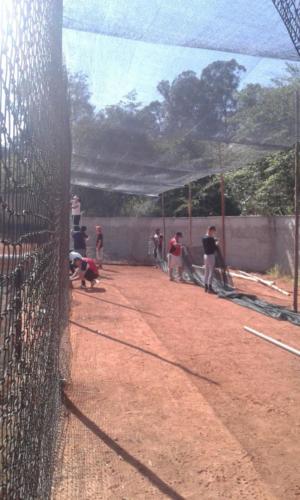 Construção do Batting Cage